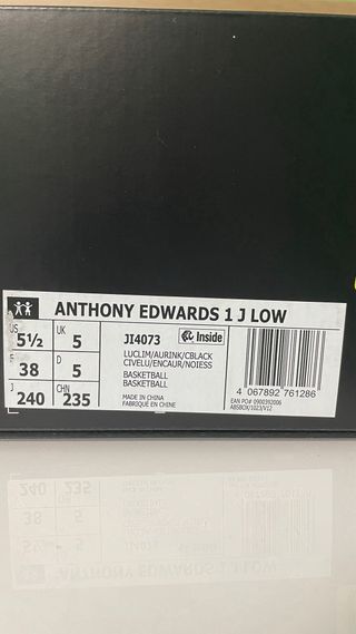 Adidas AE1 Low Talla 38.