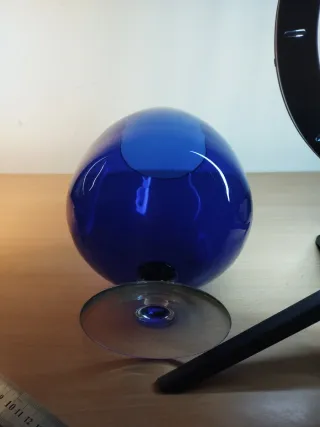 Copa Gigante de Coñac Azul 23cm