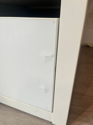 2 Cassettiera bianca IKEA per scrivania