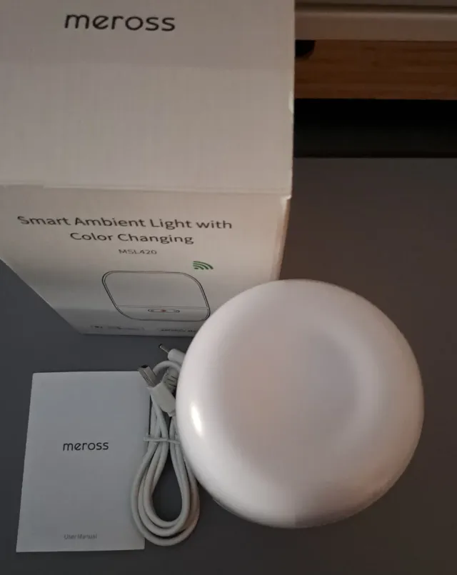 Lámpara LED Meross MSL420 WiFi Color