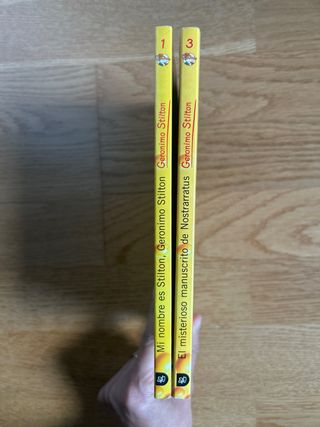Pack 2 libros de Geronimo Stilton