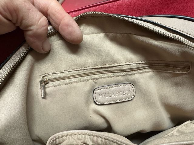 BOLSO MUJER BLANCO (y rojo)