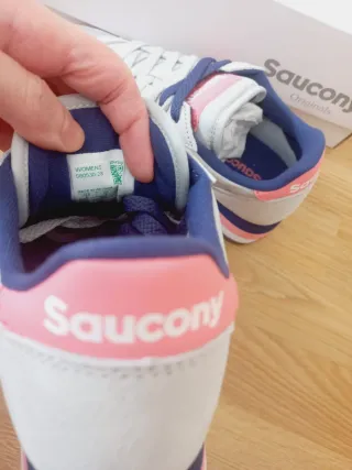 Zapatillas Saucony Jazz Mujer Gris y Rosa