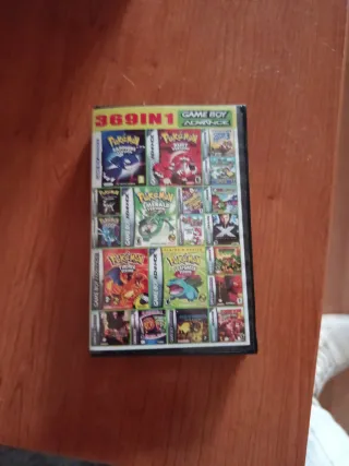 Cartucho 369 en 1 Game Boy Advance