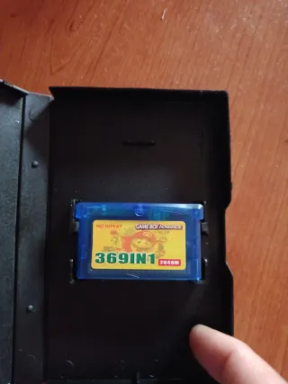 Cartucho 369 en 1 Game Boy Advance