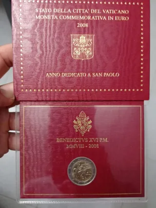 Vaticano 2 Euros Varios Años