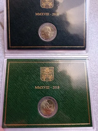 Vaticano 2 Euros Varios Años