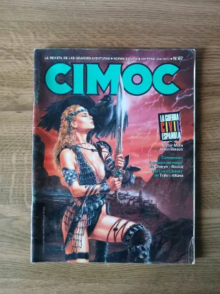 4 Revistas de cómics Cimoc y Comix