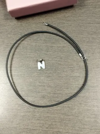 Colgante Tous Plata Letra N