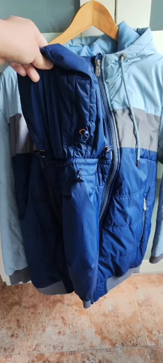 Abrigo embarazada y porteo