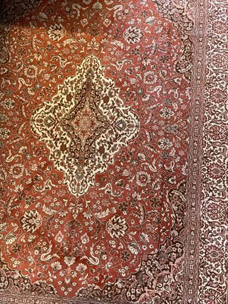 Tappetino di lana fine 218 x 157 cm