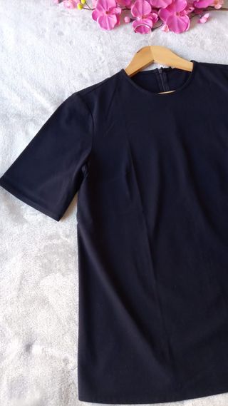 Blusa Zara Negra Talla M