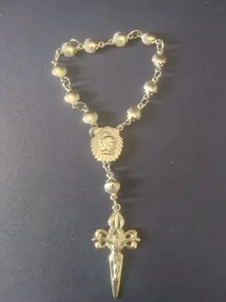 Pulsera plateada Compostelana