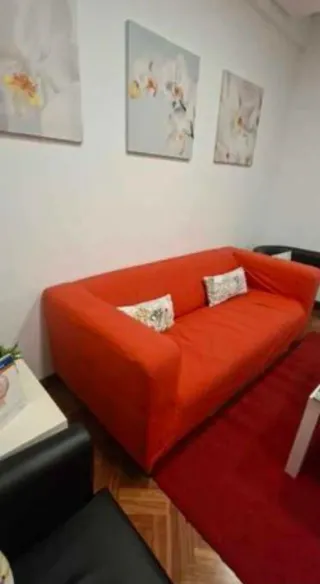 Sofá Ikea Rojo