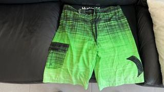 Shorts Hurley Talla 38 Verde