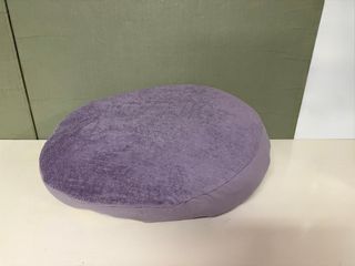 Cojín de lactancia felpa azul