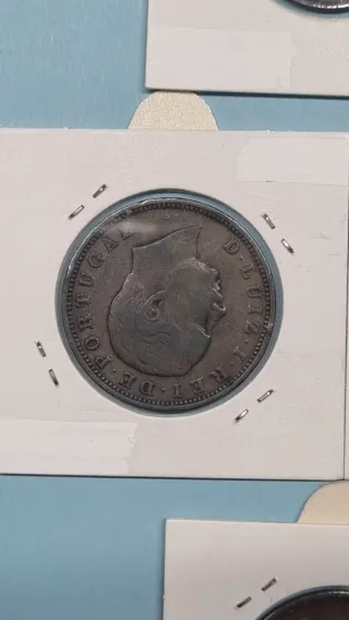 4 Monedas Portugal Siglo XIX