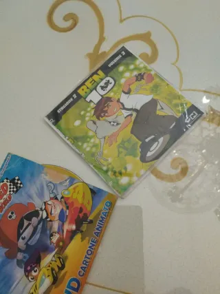 2 DVD Cartoni Animati Ben 10 & Crazy World
