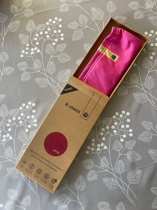 Braga cuello R-shield mascarilla antivirus rosa