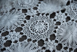 Colcha ganchillo artesanal algodón