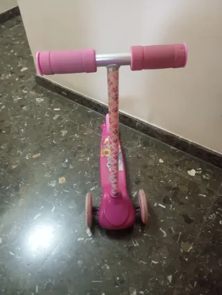 Patinete Patrulla Canina Rosa