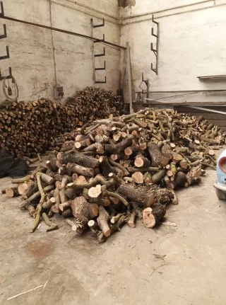 Leña de Olivo para Chimenea