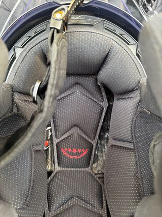 Casco Moto LS2 Negro Fibra Carbono