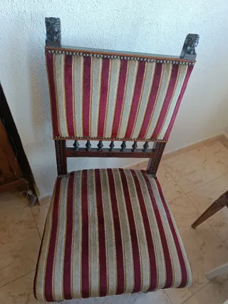 6 Sillas de Comedor Estilo Clásico