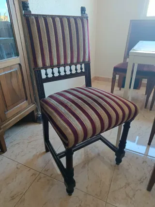 6 Sillas de Comedor Estilo Clásico