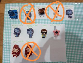 Figuras Kinder Sorpresa Stranger Things