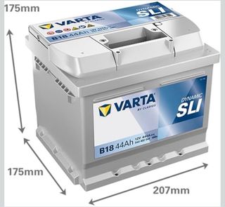 Batería Coche VARTA B18 44Ah 440A
