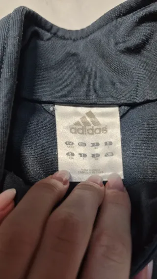 Chaqueta Adidas Vintage Gris y Rojo