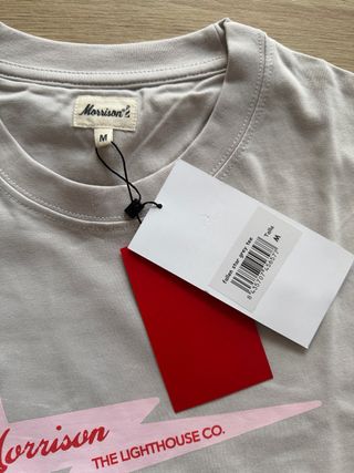 Camiseta Gris Morrison Talla M