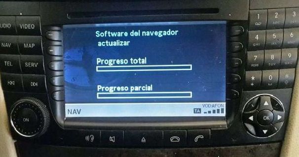 Mercedes DVD Comand disco map NTG1 NTG2