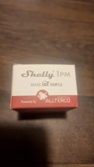 Shelly 1PM WiFi Relè Misuratore Potenza 16A - 2 pz