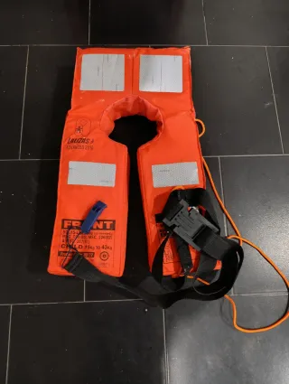 Chalecos salvavidas naranja