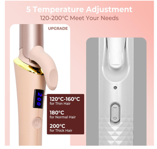 Mini Ferro Arriccia Capelli 25mm Oro Rosa