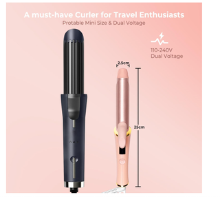 Mini Ferro Arriccia Capelli 25mm Oro Rosa