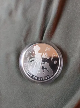 Medalla Plata Real Madrid 1902-2002