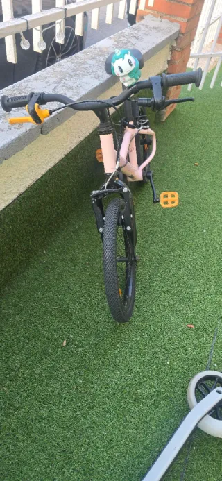 Bicicleta niña rosa
