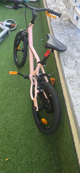 Bicicleta niña rosa
