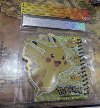 Libreta Pokémon Pikachu