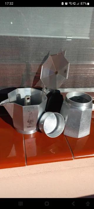 Cafetera Italiana Bialetti Aluminio
