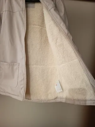 Parka infantil impermeável