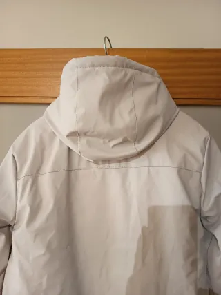 Parka infantil impermeável