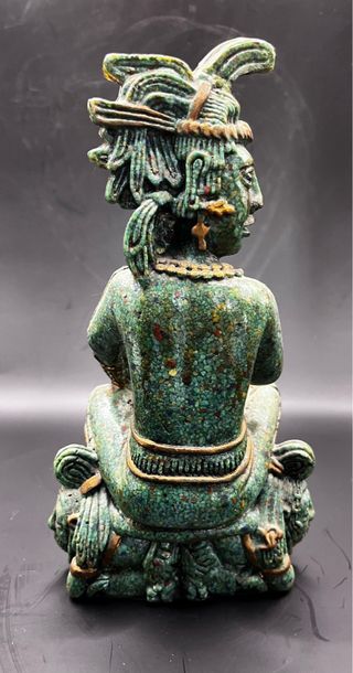 Figura Decorativa Arte Maya