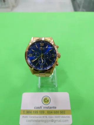 Reloj Lotus 18153 Dorado y Azul