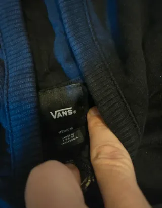 Sudadera Vans con cremallera y capucha