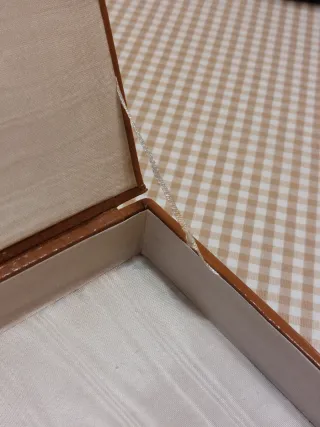 Caja de pañuelos antigua vintage