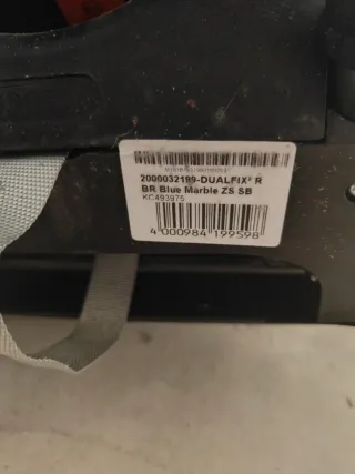 Silla coche Britax Römer Dualfix 2 R, giratoria